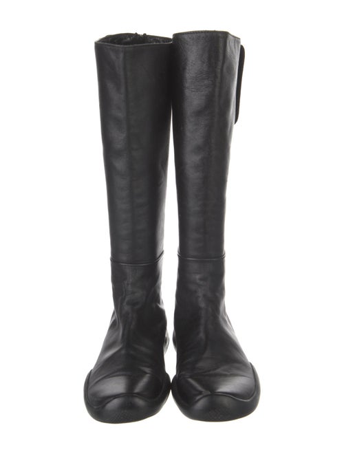 Prada Leather Riding Boots