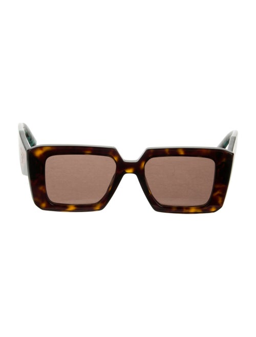 Prada Square Tinted Sunglasses