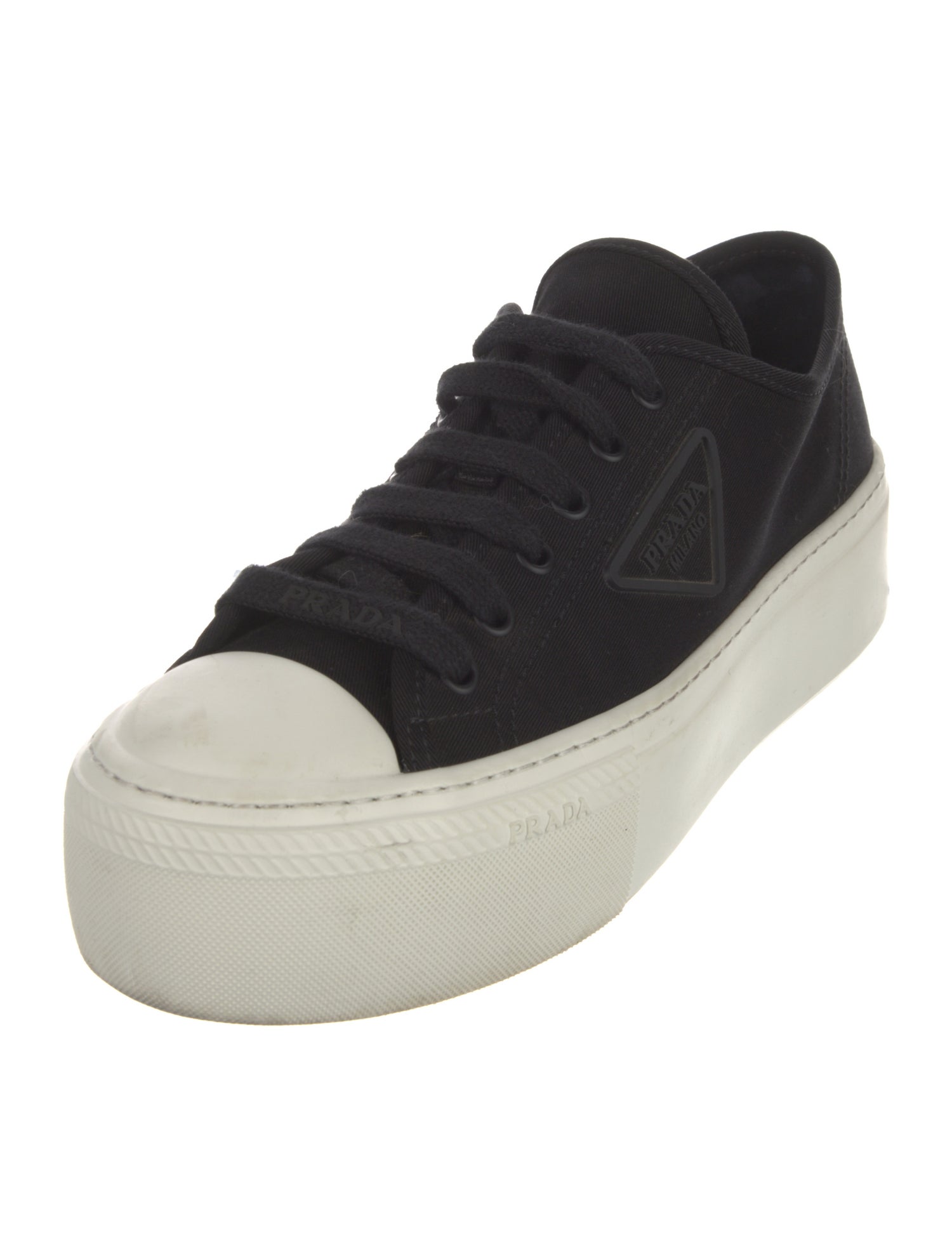 Prada Canvas Sneakers