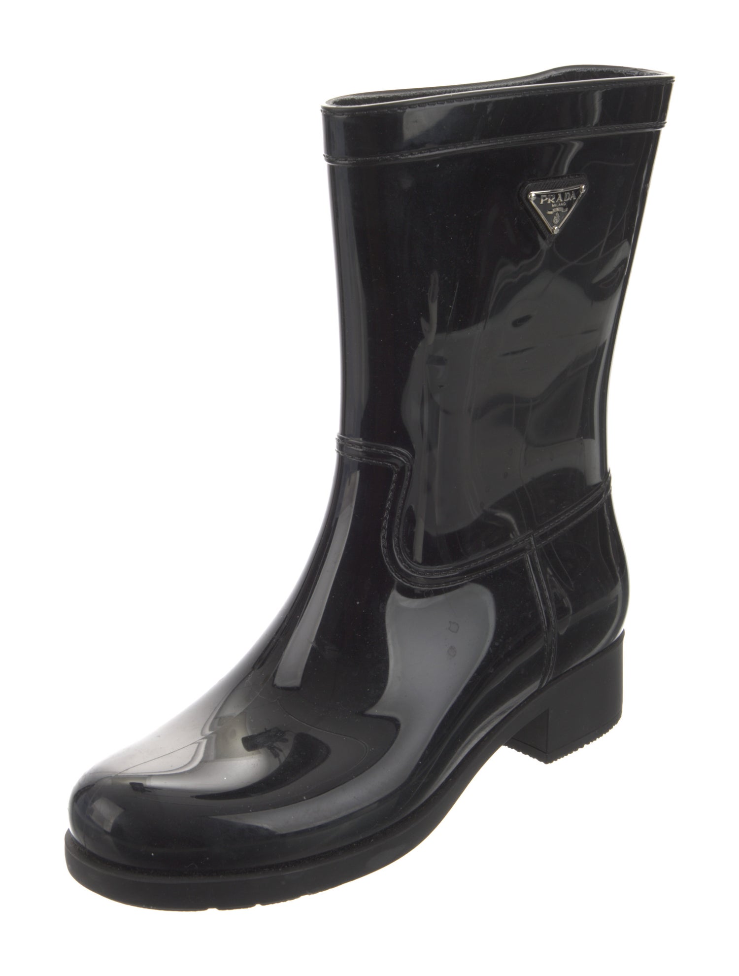Prada Rubber Rain Boots