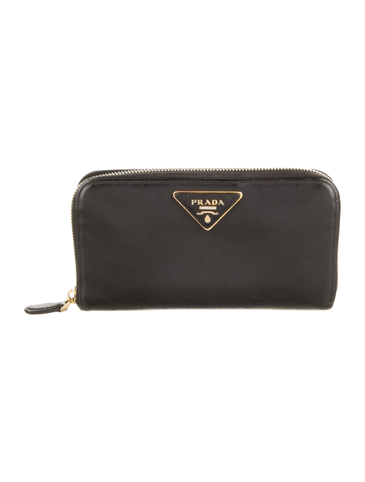 Prada Saffiano Lux Leather Continental Wallet