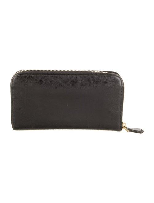Prada Saffiano Lux Leather Continental Wallet