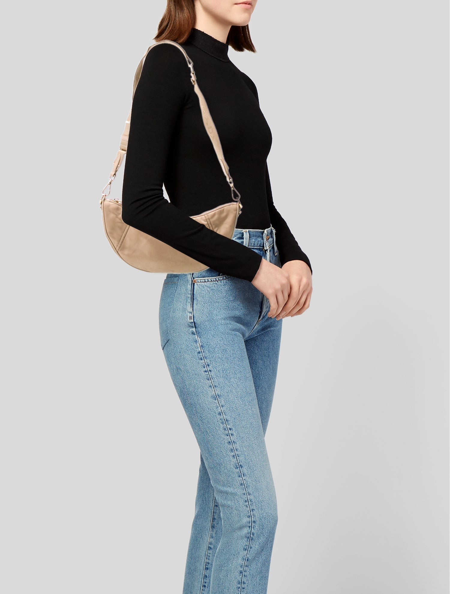 Prada Tessuto Nylon Demi-Lune