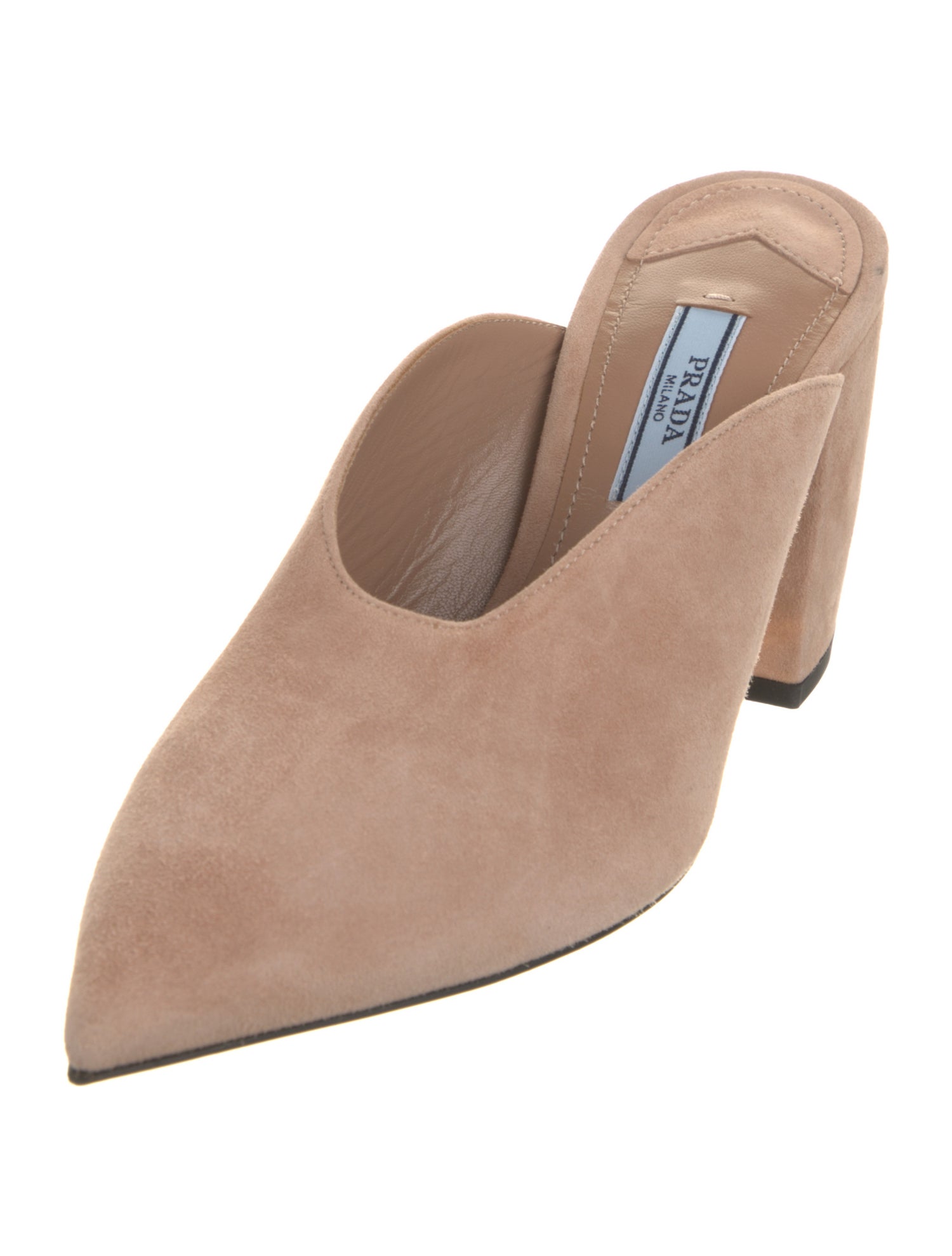 Prada Suede Mules
