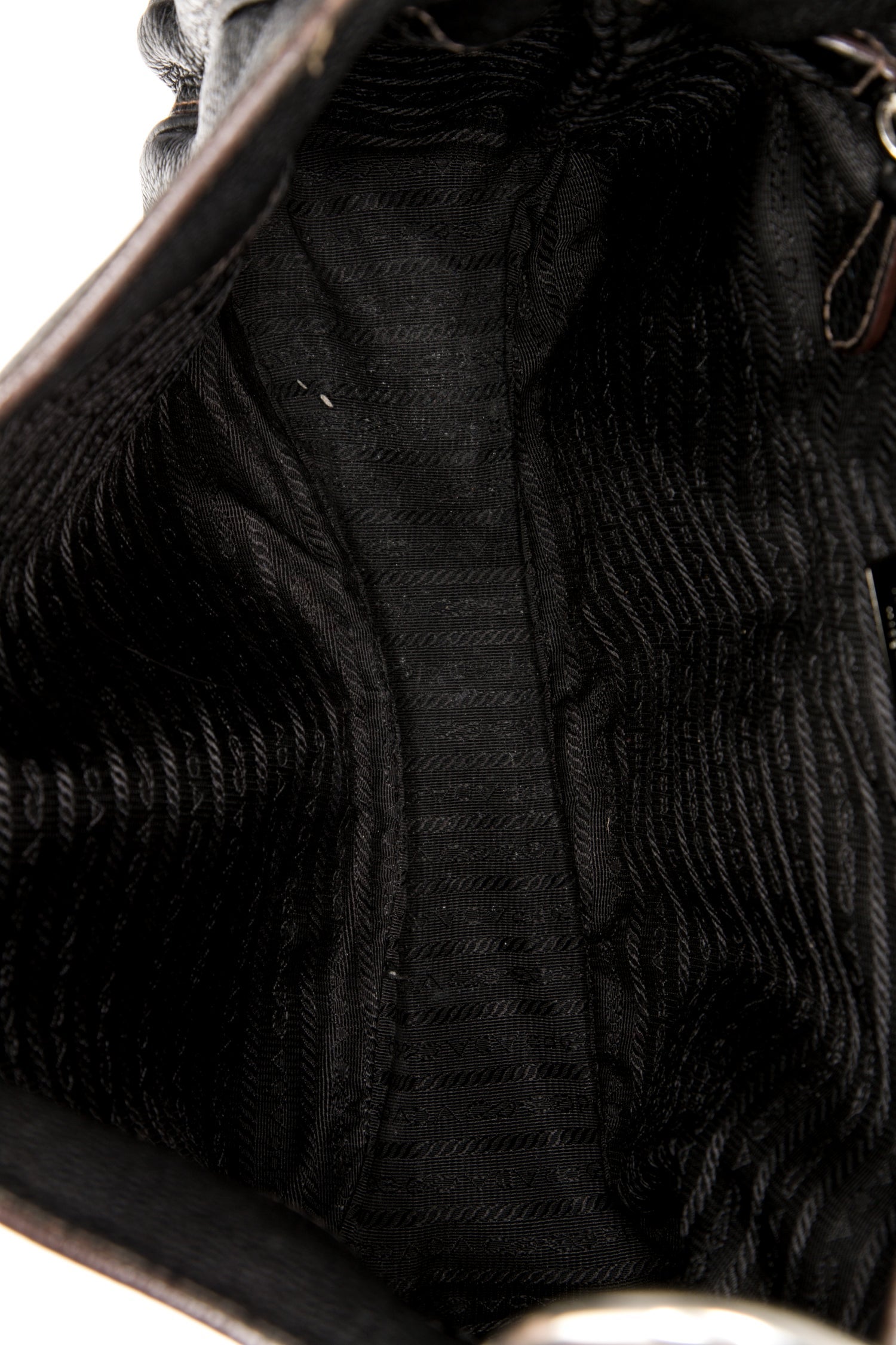 Prada Vitello Daino Leather Leather Hobo