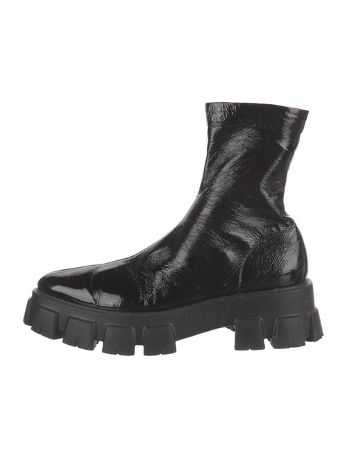 Prada Patent Leather Boots