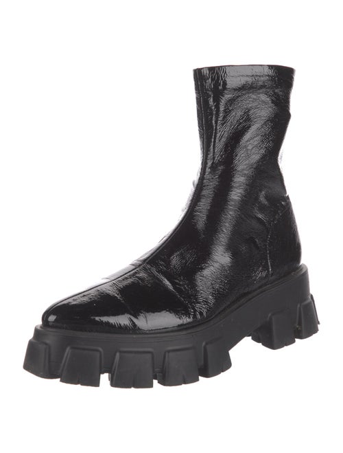 Prada Patent Leather Boots