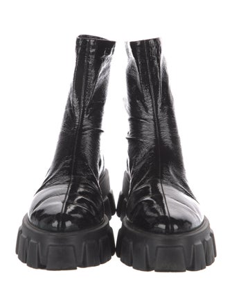 Prada Patent Leather Boots