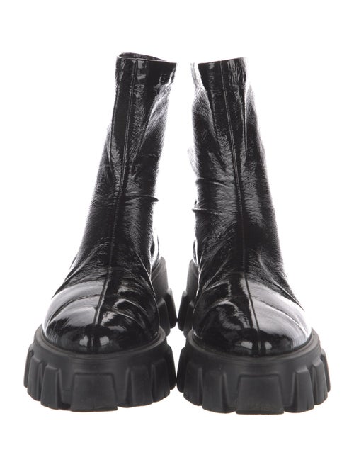 Prada Patent Leather Boots