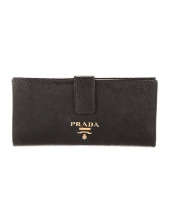 Prada Saffiano Lux Leather French Purse