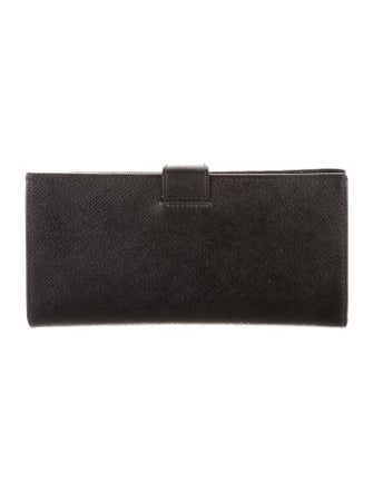 Prada Saffiano Lux Leather French Purse