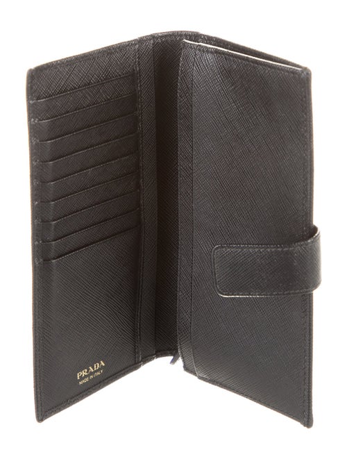 Prada Saffiano Lux Leather French Purse