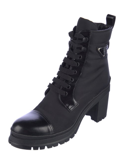 Prada Nylon Combat Boots