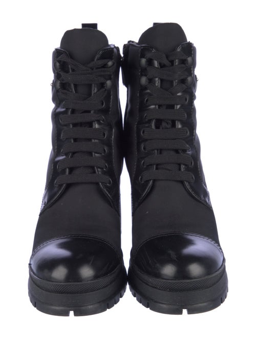 Prada Nylon Combat Boots