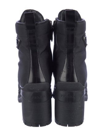 Prada Nylon Combat Boots