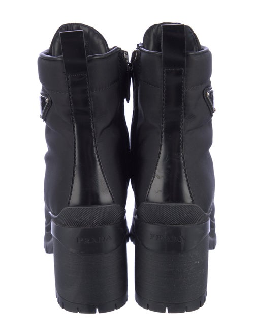 Prada Nylon Combat Boots