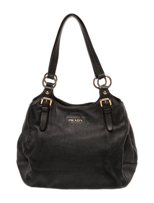 Prada Vitello Daino Leather Hobo