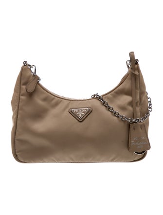 Prada Enameled Metal Triangle Re-Edition 2005