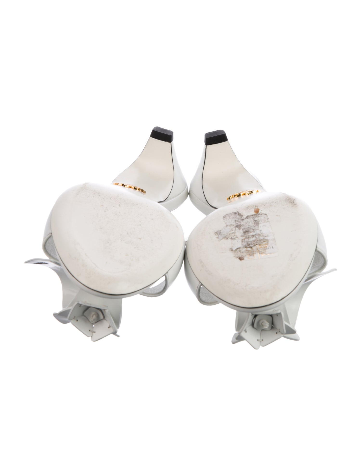 Prada Patent Leather Slides