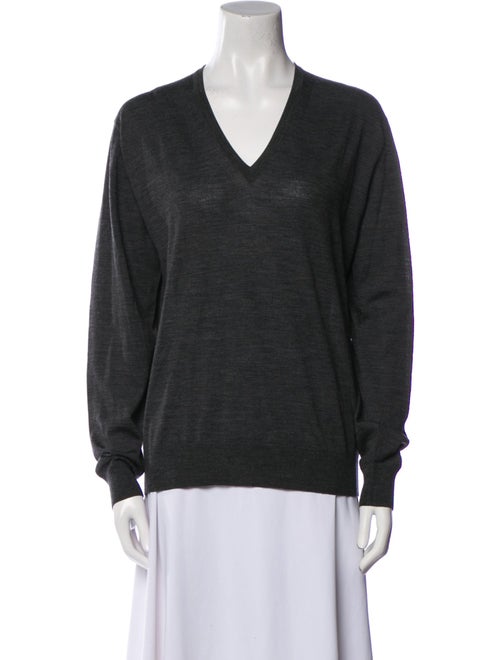 Prada Wool V-Neck Sweater