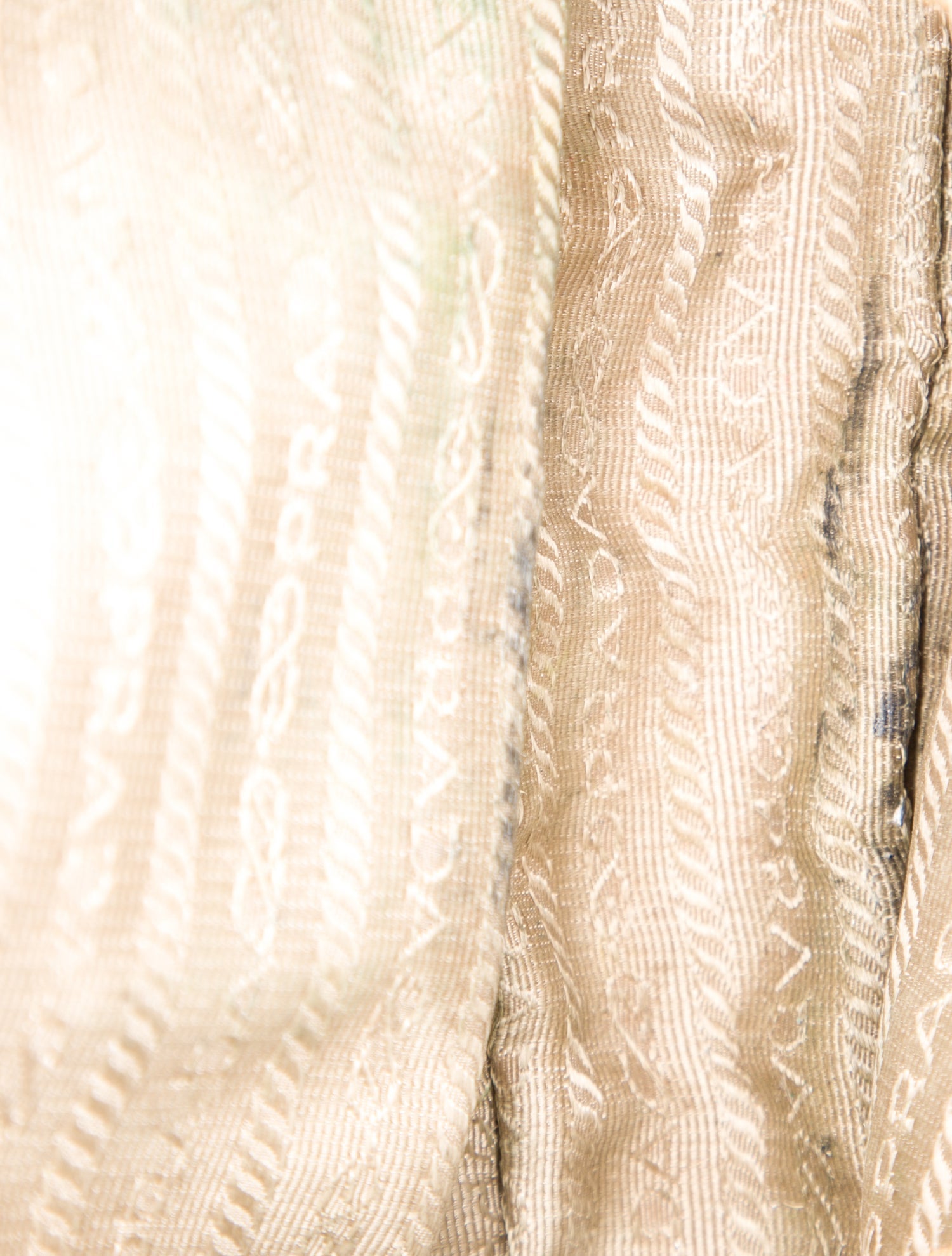 Prada Enameled Metal Triangle Re-Edition 2005