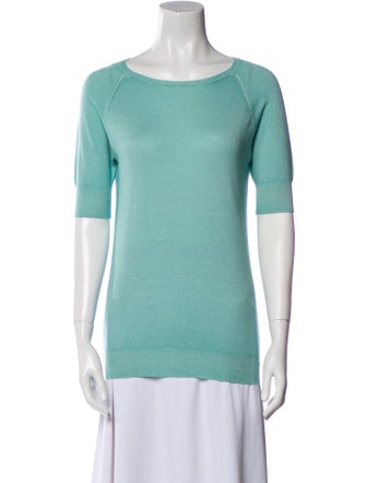 Prada Cashmere Bateau Neckline Sweater