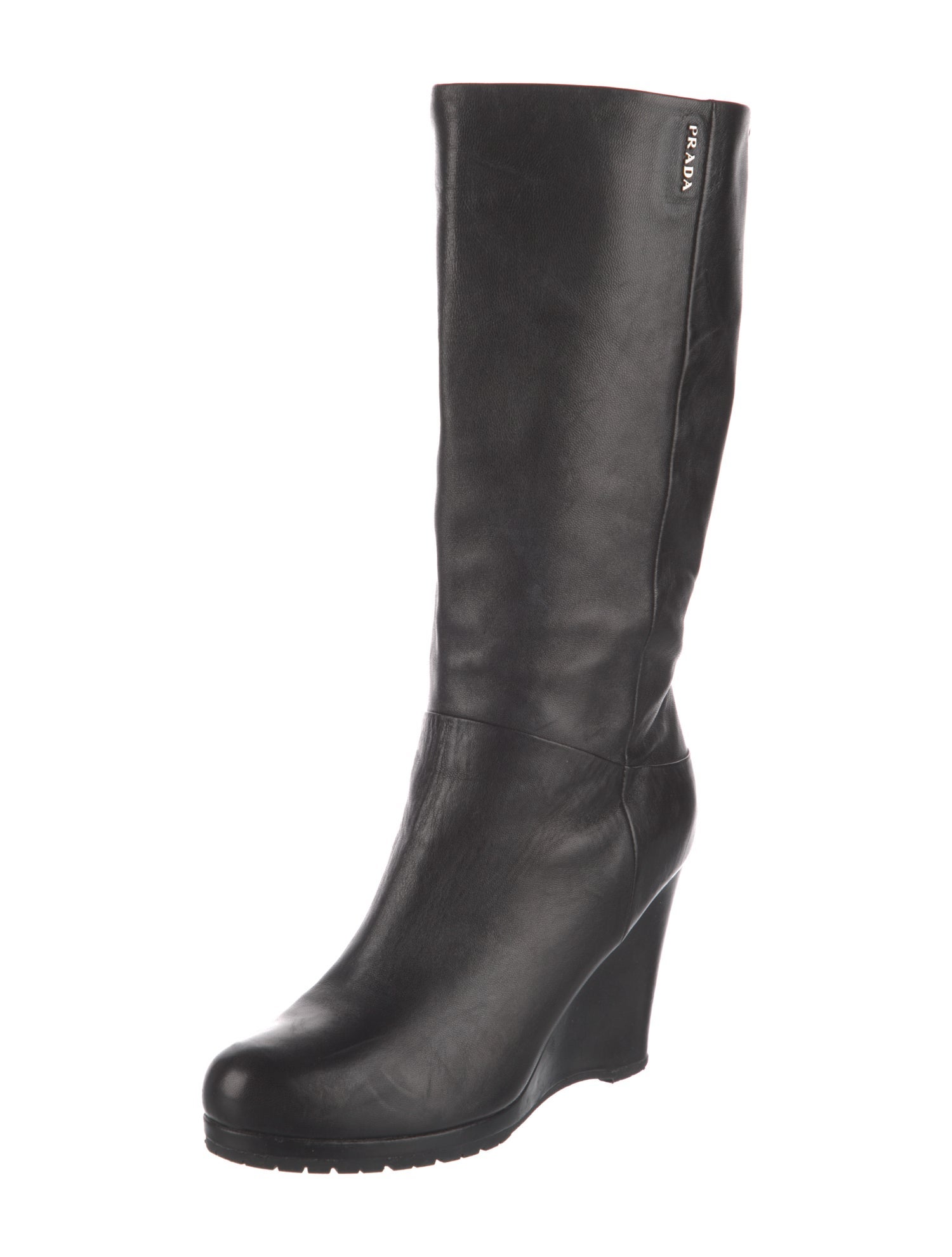 Prada Sport Vintage Leather Boots