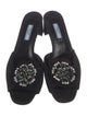 Prada Suede Slides