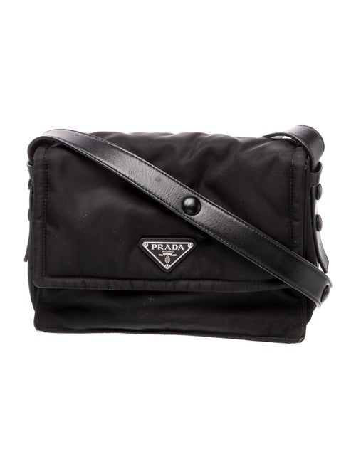 Prada Tessuto Nylon Padded Re-Nylon Traveller Small