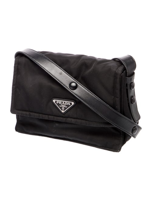 Prada Tessuto Nylon Padded Re-Nylon Traveller Small