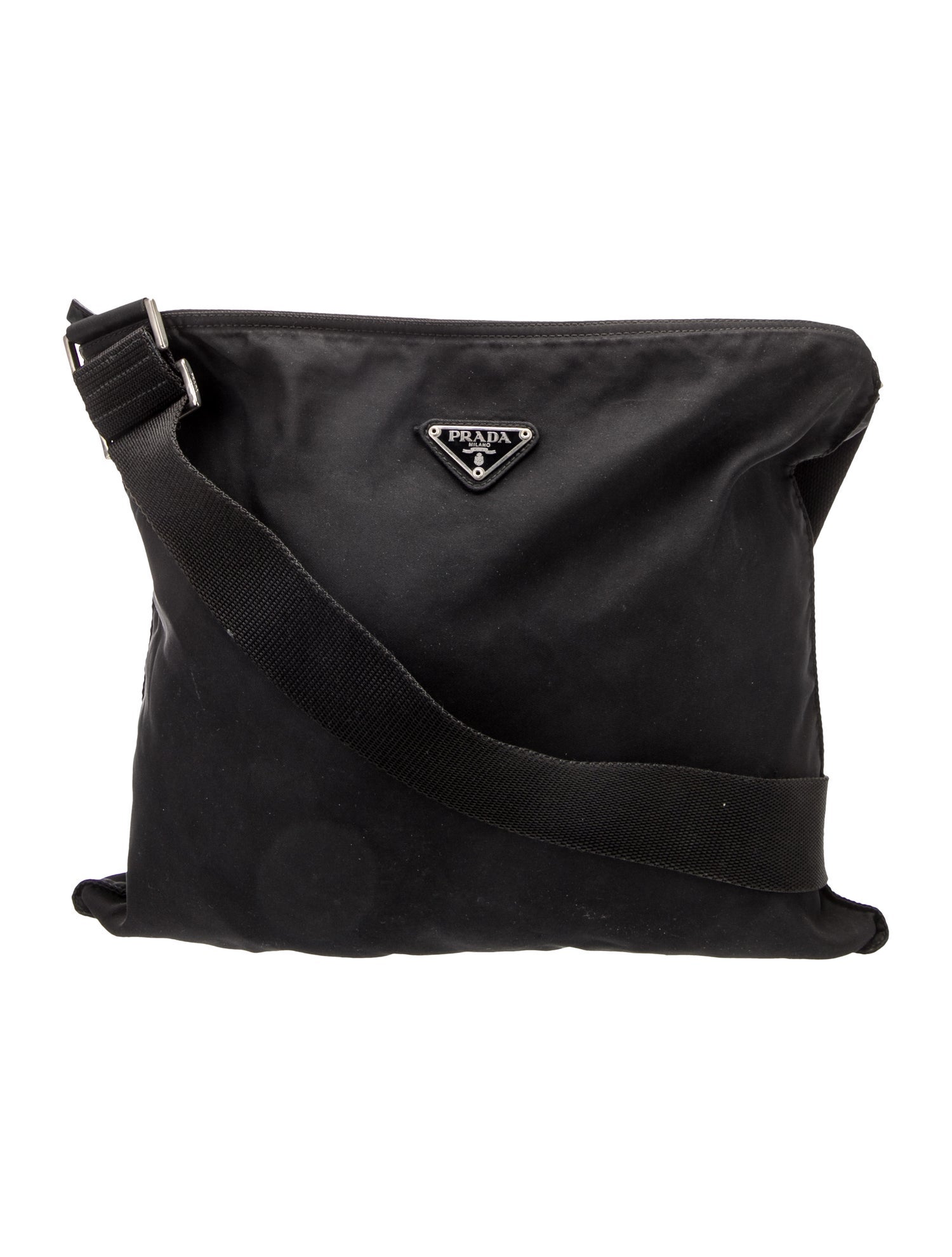 Prada Vela Nylon Messenger Bag