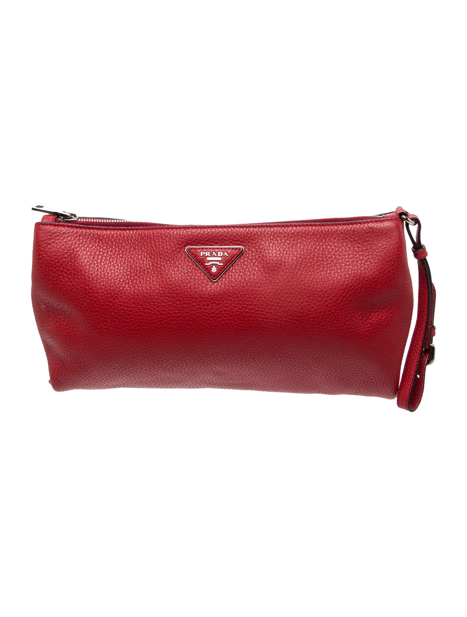 Prada Vitello Daino Leather Clutch