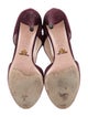 Prada Suede Cutout Accent Sandals