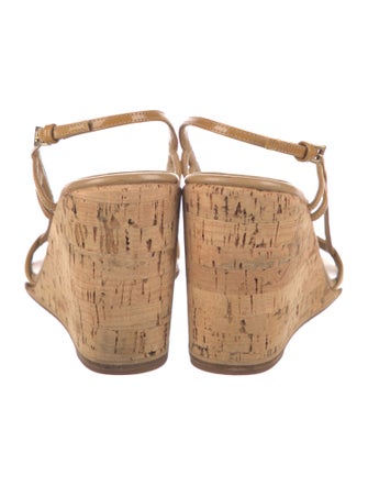 Prada Patent Leather Slingback Sandals