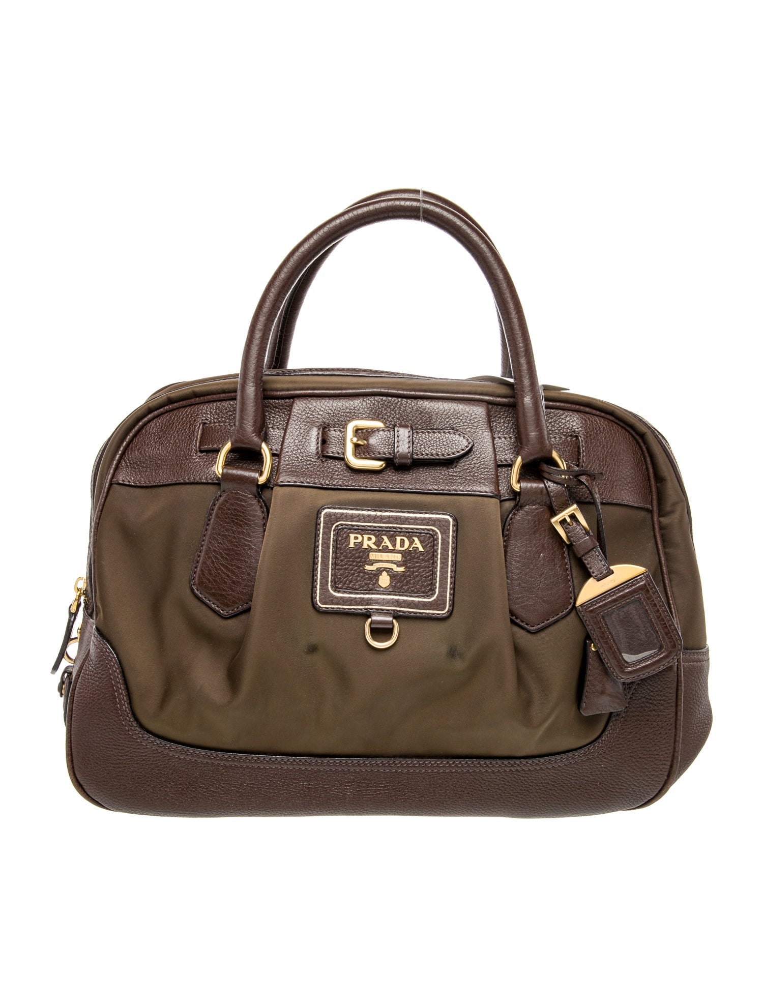 Prada Vitello Daino Leather Dome