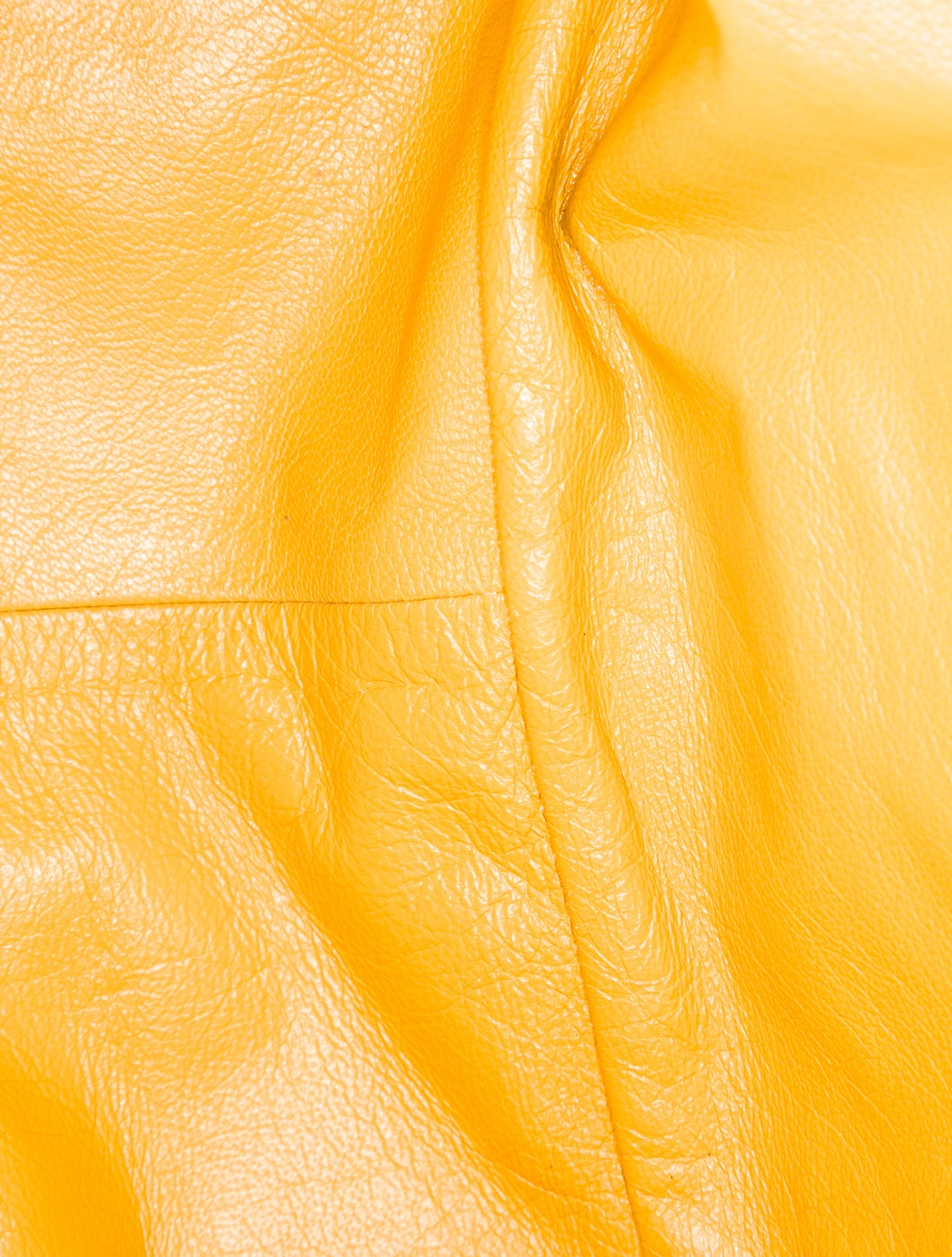 Prada Enameled Metal Triangle Top Handle Bag