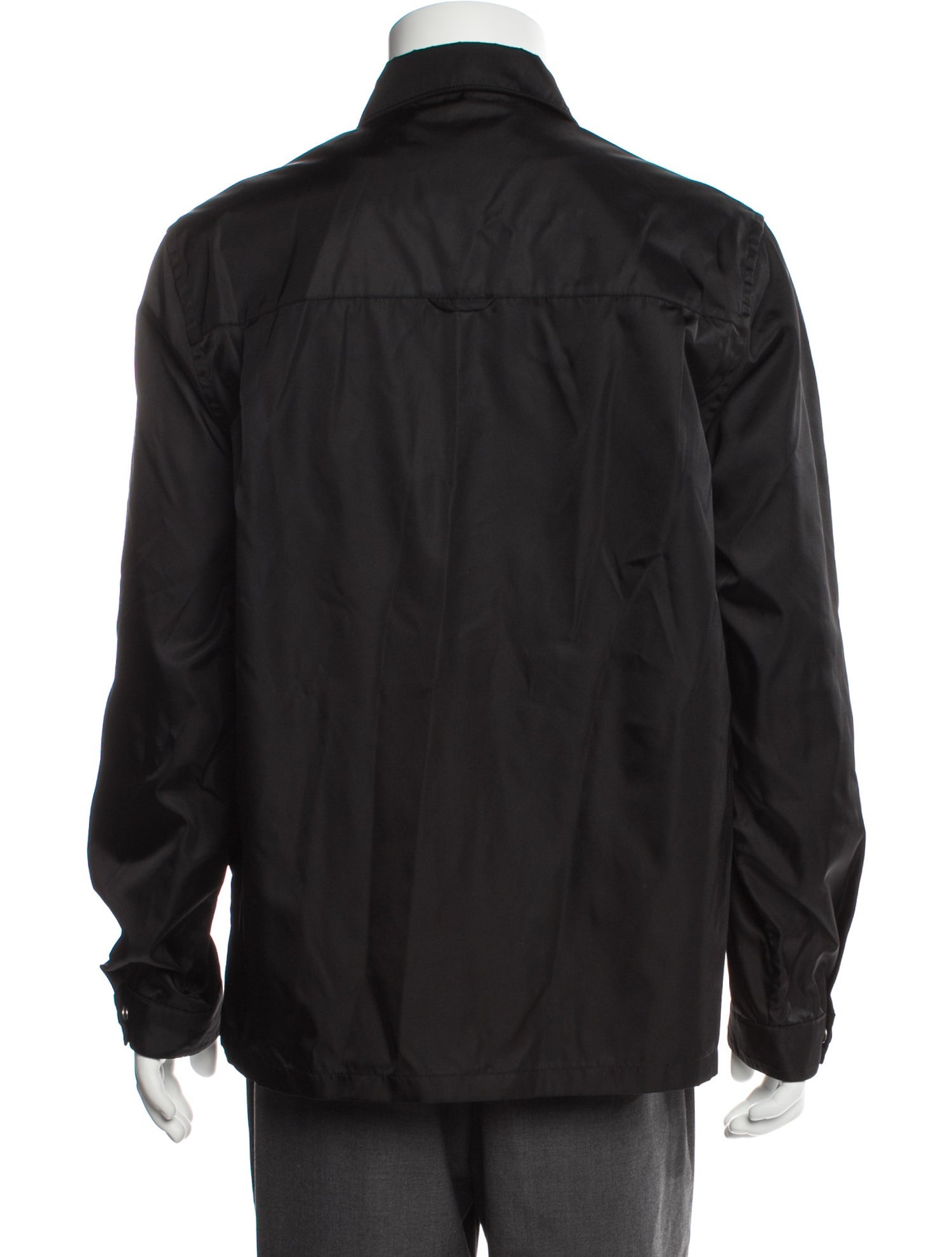 Prada 2021 Enameled Metal Triangle Shirt