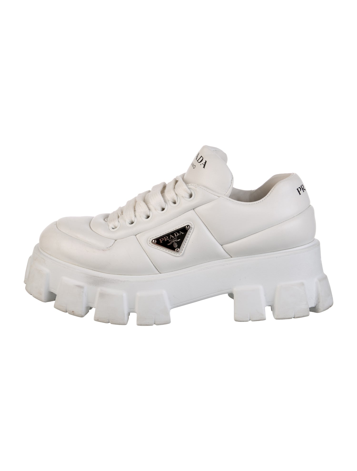 Prada Leather Sneakers