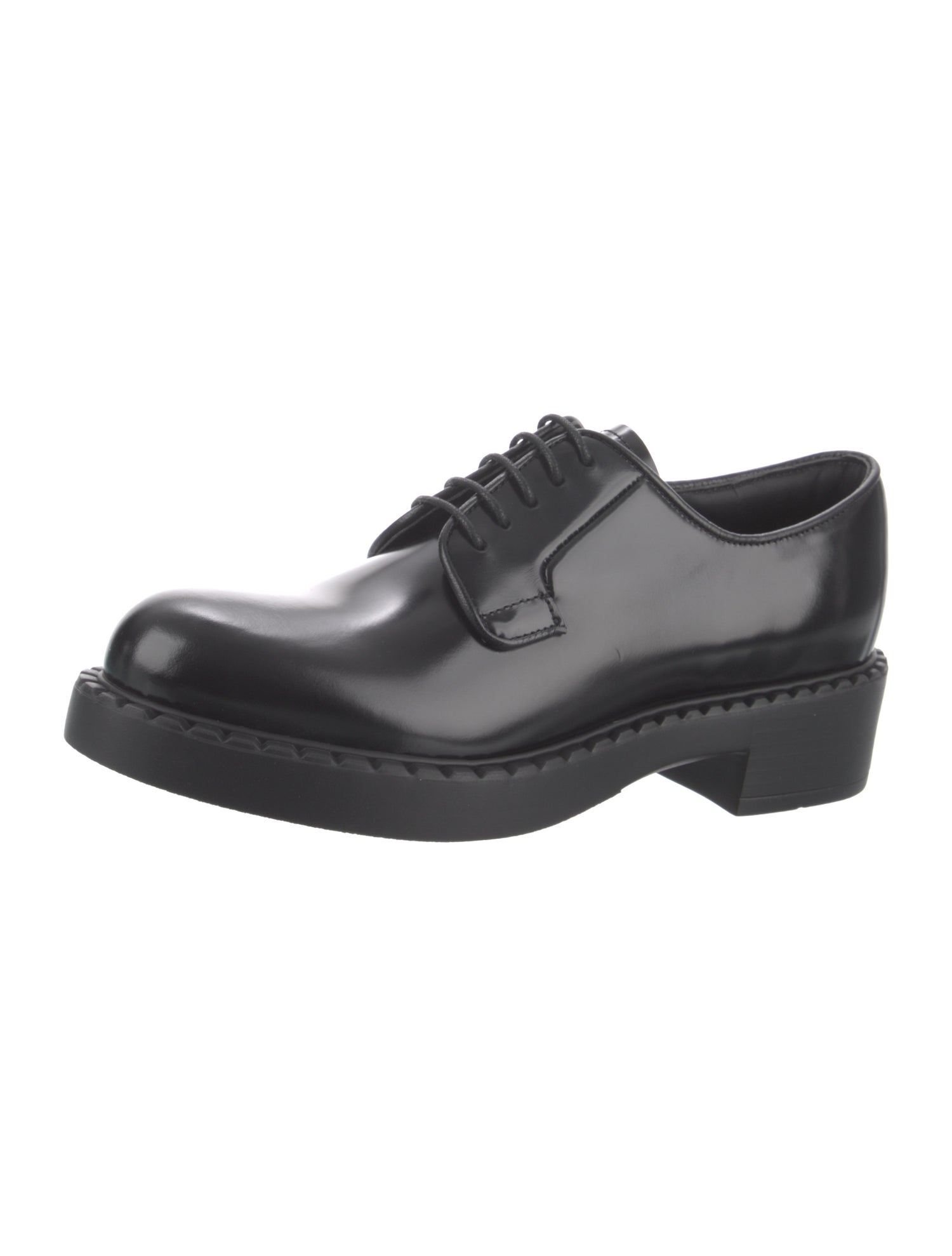 Prada Leather Oxfords w/ Tags