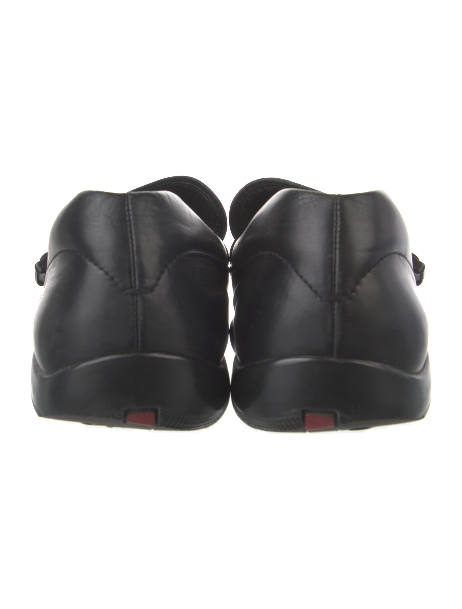 Prada Leather Monk Straps