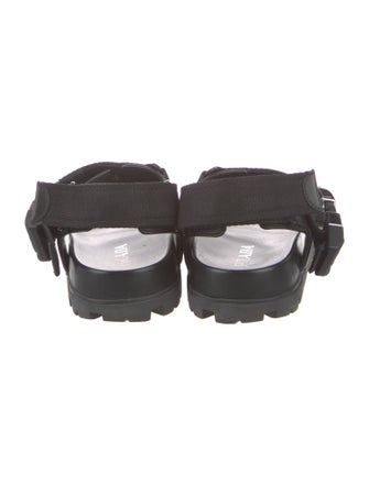 Prada Leather Slingback Sandals