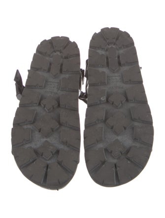 Prada Leather Slingback Sandals