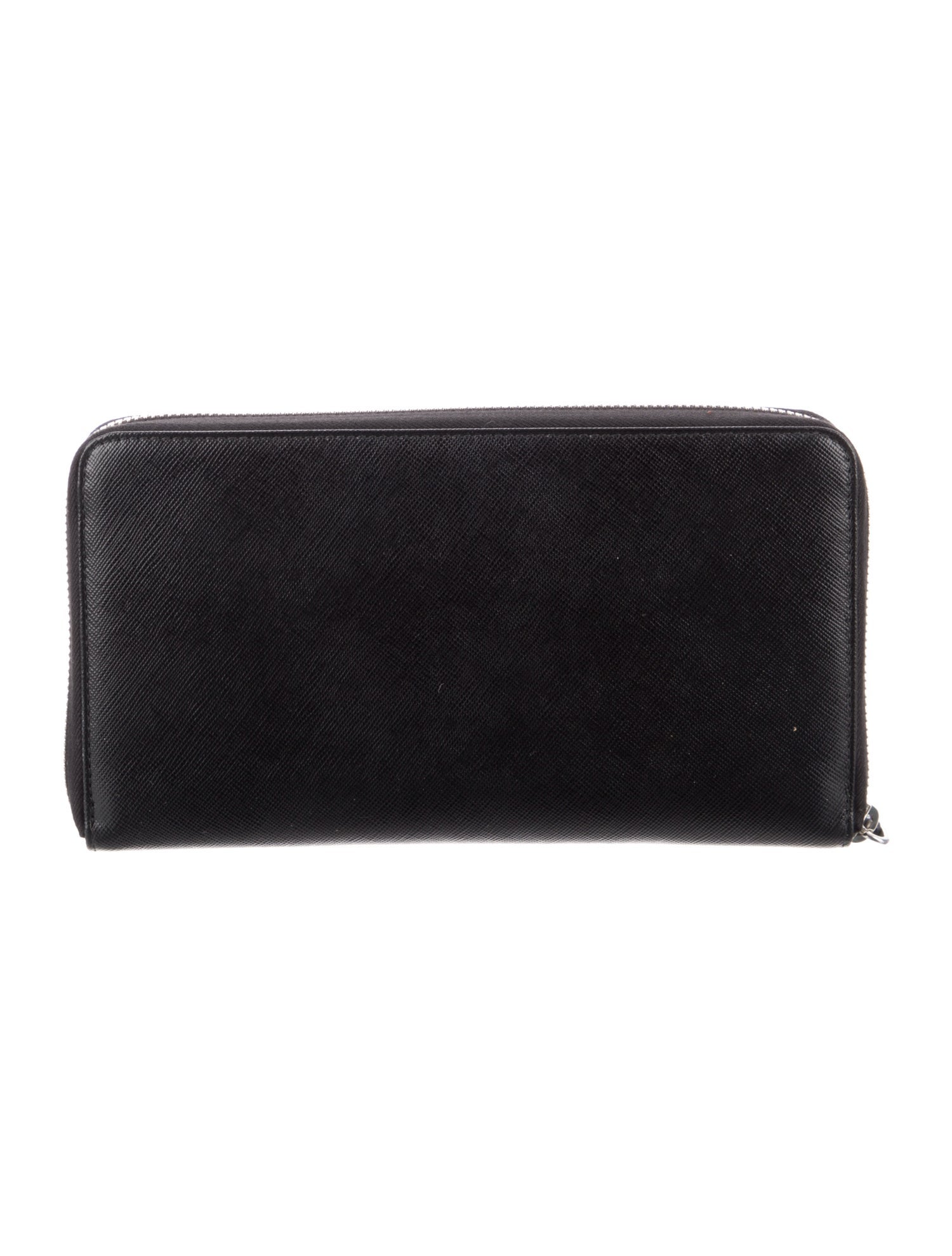 Prada Saffiano Lux Leather Continental Wallet