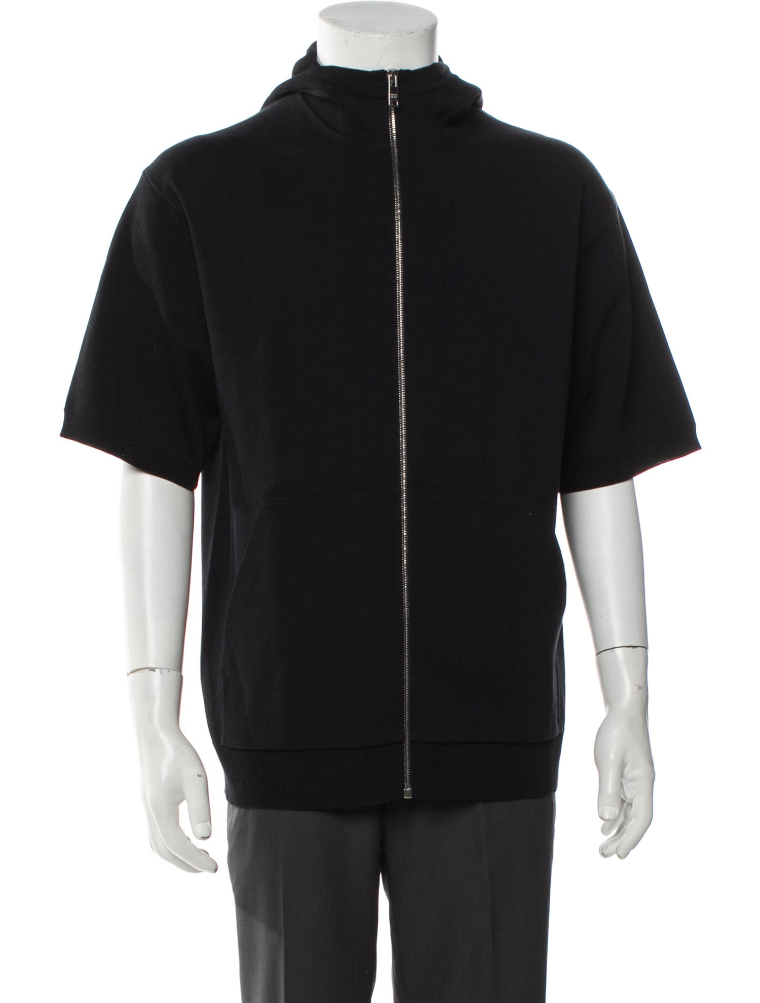 Prada 2024 Enameled Metal Triangle Sweatshirt