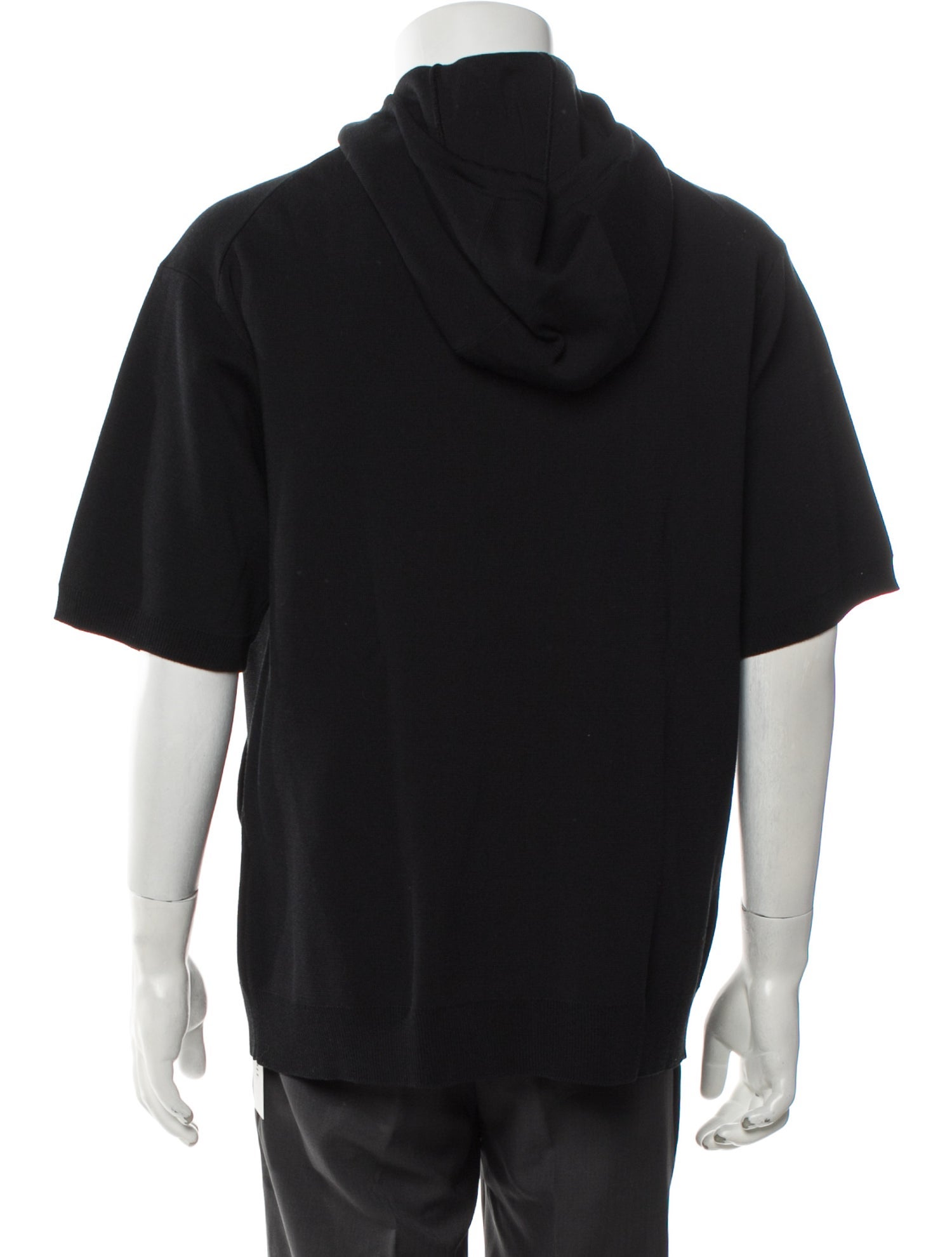 Prada 2024 Enameled Metal Triangle Sweatshirt