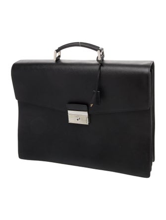 Prada Saffiano Cuir Leather Briefcase