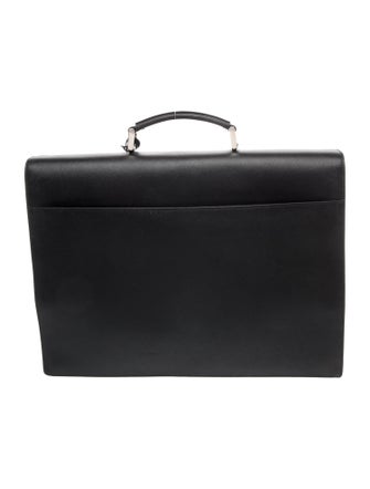 Prada Saffiano Cuir Leather Briefcase
