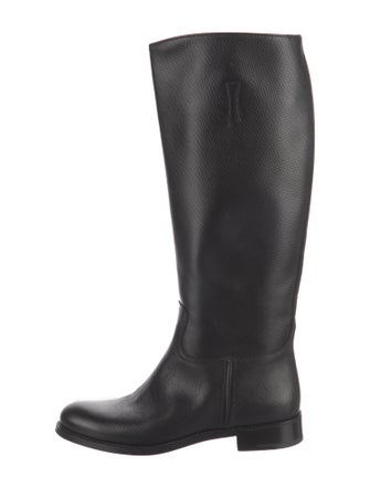 Prada Leather Riding Boots