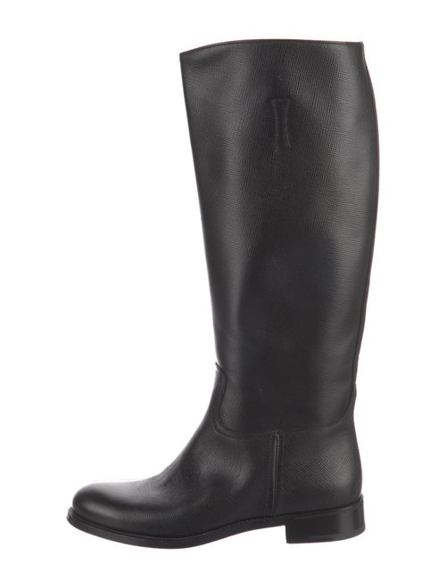 Prada Leather Riding Boots