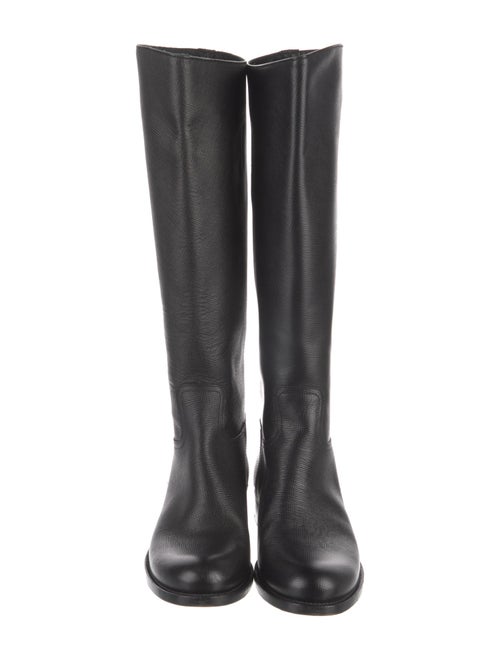 Prada Leather Riding Boots